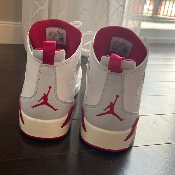 Nike jordan flight club 91’ white/mystic hibiscus - Picture 3 of 4